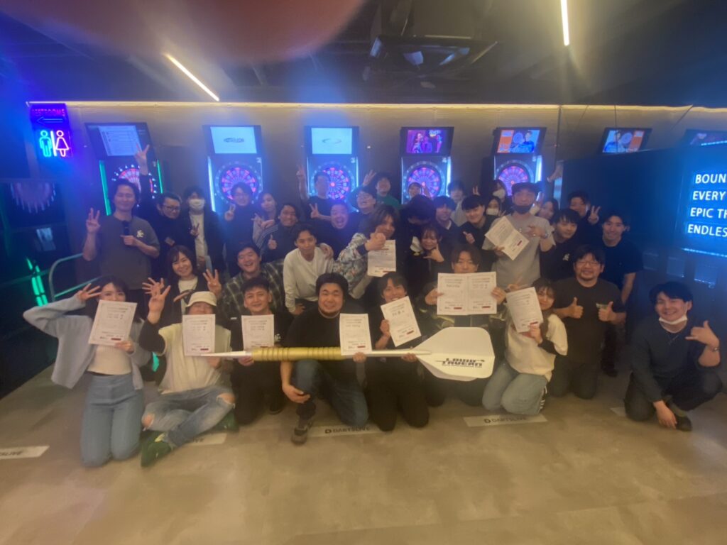 広島の老舗ダーツバー【ルイードタバーン】32周年ハウストーナメント♪